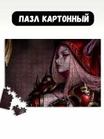 Пазл картонный 39,5х28 см игры world of warcraft dragonflight - 18172