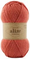 Пряжа Alize Wooltime (Вултайм) - 1 моток Цвет: 691 пыльный апельсин 75% шерсть, 25% полиамид, 100г 200м