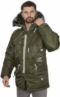 Мужская парка Apolloget ALEUT Army Green/Army Green 6XL