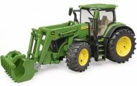 Трактор Bruder John Deere 7R 350 Погрузчик 03-151