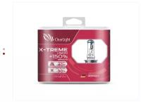 Галогеновые лампы Clearlight H4 12V 60/55w X-treme Vision +150% Light 2шт