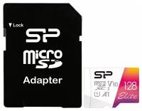 Карта памяти microSDXC 128Gb Silicon Power Elite A1