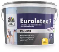 "Dufa Retail" Вододисперсионная краска EUROLATEX 7 10л