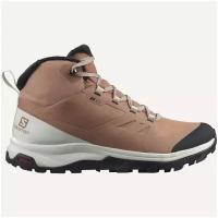 Salomon Ботинки OUTsnap CSWP W RU 41 UK 8 USw 9.5 СМ 26, mocha mousse/vanila