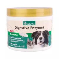 Пищевая добавка NaturVet Digestive Enzymes + Probiotic Powder