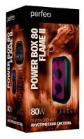 Perfeo ПАС “Power Box 100 INFINITY” BT, EQ, MP3 USB|TF, AUX, FM, MIC, GT, TWS, LED, ПДУ, 2 б/п мик