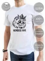 Футболка COOL GIFTS, размер 2XL, белый