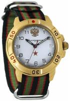 Мужские наручные часы Восток Командирские 439322-multicolor, нейлон, мультиколор