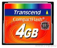 Карта памяти 4Gb - Transcend 133x Ultra Speed - Compact Flash TS4GCF133 (Оригинальная!)