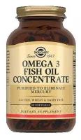 Solgar Omega-3 Fish Oil Concentrate капс., 60 шт., рыба