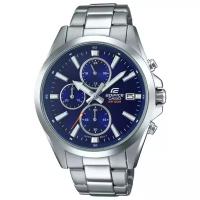 Наручные часы CASIO Chronographs EFV-560D-2A, серебряный, синий