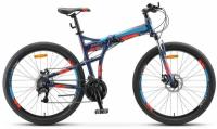 Велосипед STELS Складной Pilot-950 MD 26" V011 19" Тёмно-синий цвет
