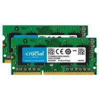 Оперативная память Crucial 16 ГБ (8 ГБ x 2 шт.) DDR3L 1866 МГц SODIMM CL13