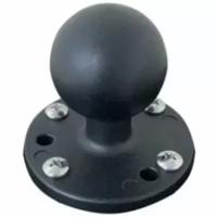 Крепление Urovo на погрузчик, шарнир 1.5 дюйм, круглое основание / 1,5" metal rotating head with round base