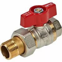 Кран шаровый Danfoss BVR с американкой 1/2" наружная-внутренняя резьба