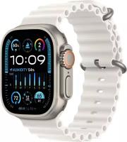Умные часы Apple Watch Ultra 2 49 мм Titanium Case GPS + Cellular, White Ocean Band