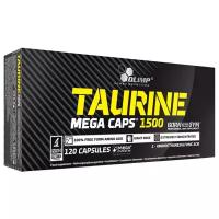 Olimp Taurine Mega Caps 1500 mg - 120 капсул, без вкуса