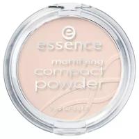 Пудра компактная `ESSENCE` MATTIFYING COMPACT POWDER, тон 10 (Light Beige)