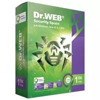 Программное обеспечение: Dr Web Security Space, 1 ПК 12 месяцев (BHW-B-12M-1-A3)