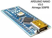 Контроллер Arduino NANO V3.0 Atmega328 CH340 (пины не припаяны)