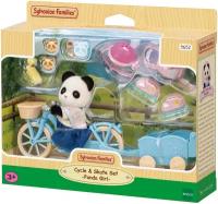 Sylvanian Families Набор "Прогулка на велосипеде и катание на роликах" 5652