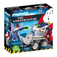 Набор с элементами конструктора Playmobil Ghostbusters 9386 Спенглер с клеткой-автомобилем
