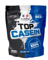 Казеиновый многокомпонентный протеин Dr Hoffman Top Casein, 908 гр, ваниль