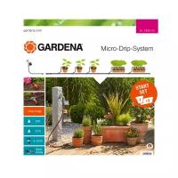 Базовый комплект микрокапельного полива с таймером Gardena 13002-20.000.00 подарок на день рождения женщине, любимой, маме, бабушке, девушке