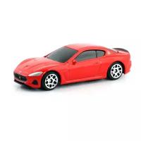 Машинка металлическая Uni-Fortune RMZ City 1:64 Maserati GranTurismo MC 2018, без механизмов, цвет красный