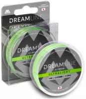 Плетеный шнур Mikado DREAMLINE Ultralight 0.047 fluo green (10 м) - 3.87 кг. ZDL000FG-10-0047