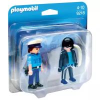 Набор с элементами конструктора Playmobil City Action 9218 Полицейский и жулик