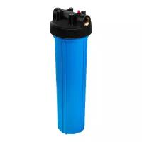 Корпус для фильтра магистральный встраиваемый UNIPUMP CFC-20BB01 голубой 1"