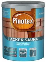 Лак для бань и саун Pinotex Lacker Sauna 20 полуматовый 1 л