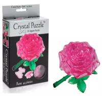 Пазл 3D Crystal Puzzle Роза розовая