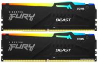 Оперативная память Kingston FURY Beast DDR5 5600 МГц DIMM CL40 KF556C40BBAK2-16