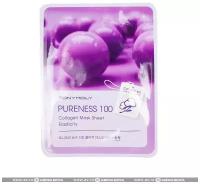 TONYMOLY Очищающая тканевая маска для лица с коллагеном PURENESS 100 Collagen Mask Sheet