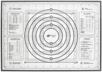 Многоразовый силиконовый коврик для раскатки теста и выпечки APOLLO genio "Ganga", нож для теста в наборе