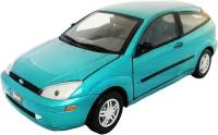 Ford Focus ZX3 2002 года 1:24 коллекционная металлическая модель автомобиля MotorMax 73289 green