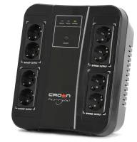 Интерактивный ИБП CROWN MICRO CMUS-275 EURO SMART черный