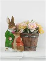 Кашпо для растений и цветов, декорация Кролики