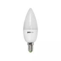 Лампа светодиодная jazzway, PLED-DIM C37 E14 3000K E14, 7Вт, 3000К