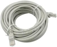 Патч-корд Buro UTP 4 пары cat6 CCA molded 10м серый RJ-45 (m)-RJ-45 (m)