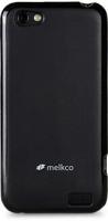 Чехол силиконовый для HTC One V / Primo / T320e Melkco Poly Jacket TPU (Black Mat)