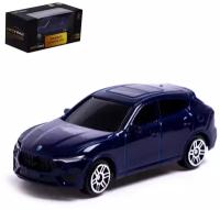 Машина металлическая ТероПром 7153001 MASERATI LEVANTE GTS, 1:64, цвет синий