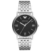 Наручные часы EMPORIO ARMANI Kappa, серебряный, черный