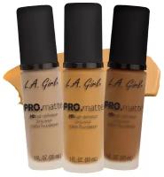 L.A Girl - Матирующая тональная основа Pro Matte Foundation (GLM671)