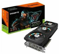 GIGABYTE Видеокарта Gigabyte PCI-E 4.0 GV-N407TGAMING OC-12GD NVIDIA GeForce RTX 4070TI 12288Mb 192 GDDR6X 2640/21000 HDMIx1 DPx3 HDCP Ret GV-N407TGAMING OC-12GD