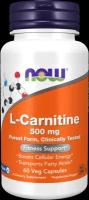 Now L-Carnitine L-Карнитин 500 мг капсулы массой 896 мг 60 шт