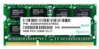 Оперативная память Apacer SO-DIMM DDR3 8Gb 1600MHz pc-12800 CL11 512x8 DS.08G2K. KAM