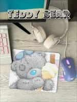 Коврик для мыши Мишка Тедди игровой компьютерный